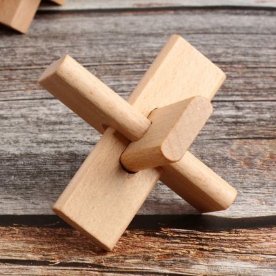 5cm 鲁班锁孔明锁儿童成人玩具小学生智力开发大脑老年人解锁解压