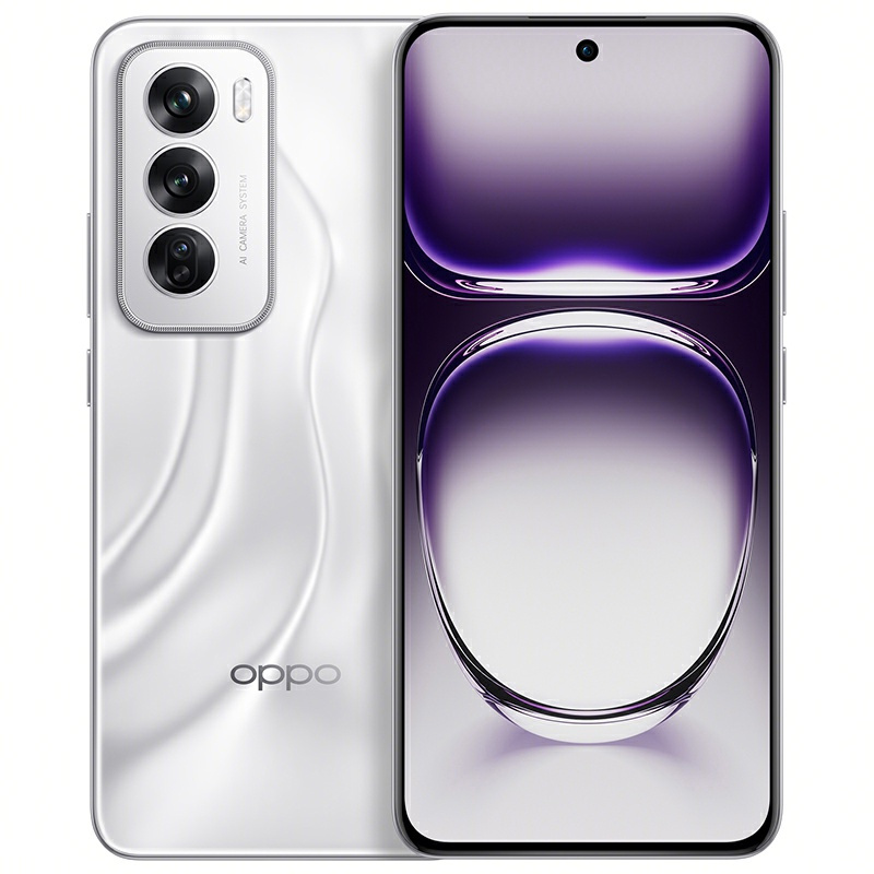 OPPO Reno12 千禧银 12GB+256GB 超美小直屏 安卓Live图 长续航智能拍照 AI影像5G手机