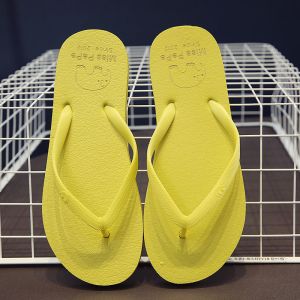 人字拖女ins潮夏季外穿时尚夹脚沙滩拖鞋防滑厚底情侣外出凉拖鞋