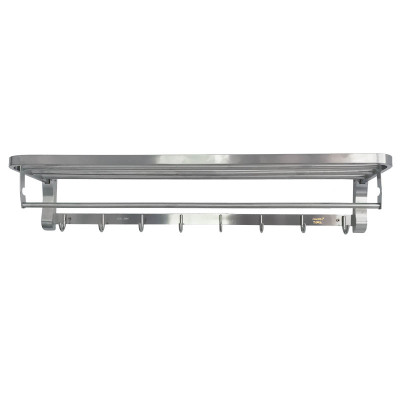 金迪乐浴室置物架壁挂毛巾架子活动浴巾架