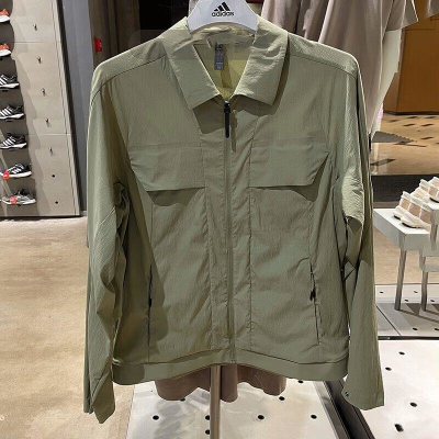 adidas/阿迪达斯男子新款运动训练休闲夹克外套 JI8693 C