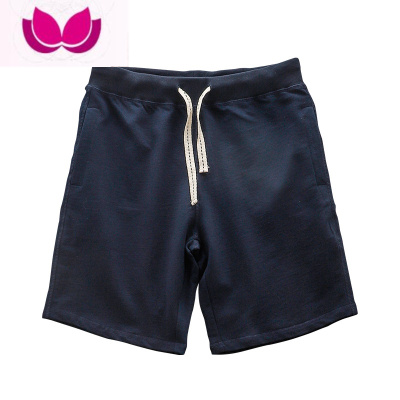 七斓日系运动裤男2023夏季新款宽松外穿卡其纯色休闲五分短裤