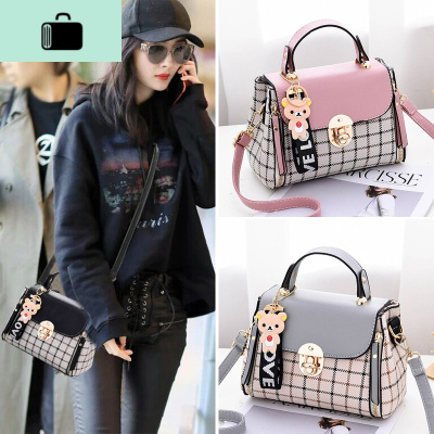 包包女2020新款时尚斜挎包韩版时尚手提单肩百搭仙女ins超火包潮NEW LAKE女斜挎包