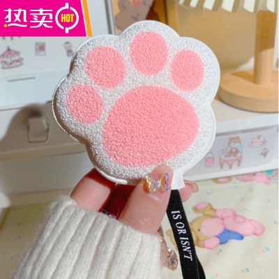 猫爪棉亲肤绵密气泡泡萌趣洗澡沐浴球沐浴棉去角质专用-FENGHOU猫爪沐浴棉