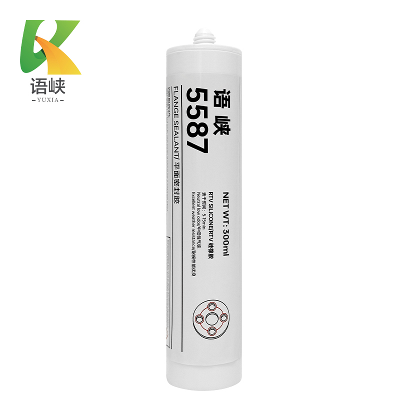 语峡5587平面密封胶300ml白色支