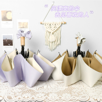 手动久合版钢骨玻纤 加厚彩胶布 简约手柄 YF-S2023003 晴雨两用伞