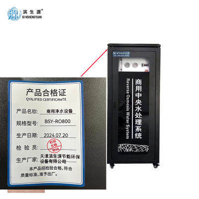 滨生源商用净水设备制水量60升内置20G压力桶黑金刚BSY-RO800(台)