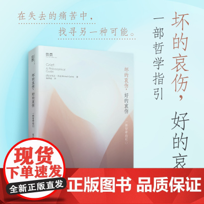 坏的哀伤 好的哀伤 一部哲学指引 迈克尔·乔比 著 在失去的痛苦中 找寻另一种可能 心理学