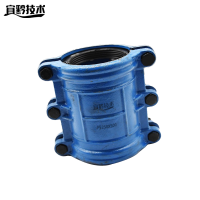 宜黔技术 铸铁直管哈夫节(包塑料管) PE250X500 个