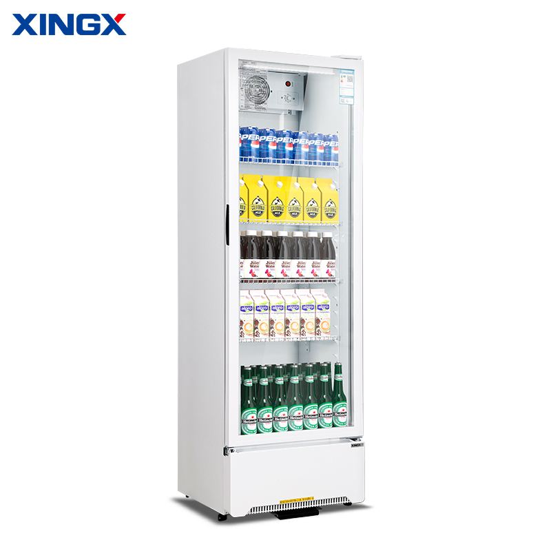 星星(XINGX)291升直冷侧开门一级能效商用展示柜立式展示啤酒饮料柜冷藏柜冰柜LSC-310FP