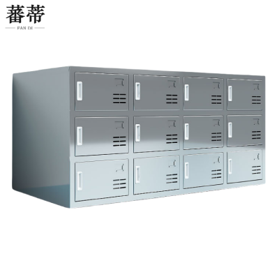 蕃蒂职工鞋柜24门双面台