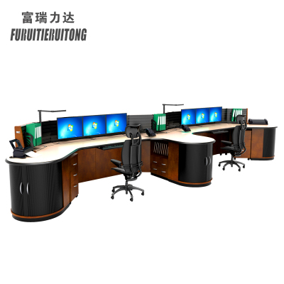 FURUITIERUITONG富瑞力达 弧形办公桌操作台控制台工作台操控台监控台 XKZ-1-h