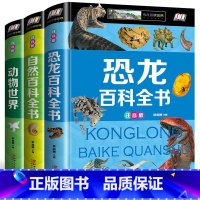 [正版]恐龙百科全书 书籍大全儿童 小学生全套3册 奇妙的动物百科全书 大百科奇妙昆虫 幼儿少儿科普动物世界的6-12