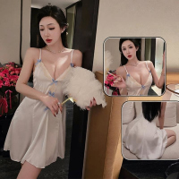 长夜漫漫情趣内衣女蕾丝镂空纯欲少女睡衣私房吊带性感睡裙女2133