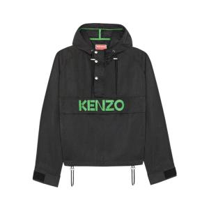 高田贤三(Kenzo)女士运动卫衣时尚百搭连帽套头衫拼色徽标休闲ove