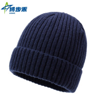 博步禾 毛线帽 冬帽 顶
