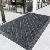 墨斗鱼 三合一地垫单刷15*15*2.5cm72个装(块)灰色3000