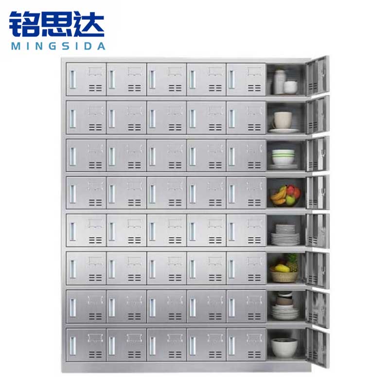 铭思达不锈钢碗柜48门台