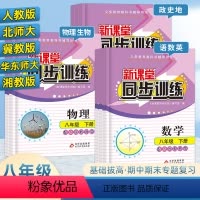 八年级下册全套 八年级/初中二年级 [正版]2024新课堂同步训练语文数学英语政治地理生物理八年级下册课堂辅