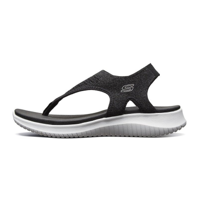 Skechers斯凯奇女鞋新款时尚夹趾凉鞋编织面凉鞋沙滩鞋32493