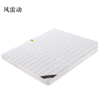 风雷动椰棕床垫家用棕垫10cm防螨抗菌(0胶水天然椰棕+软硬两用+全拆洗)1000mm*2000mm