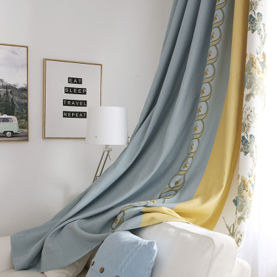 家柏饰(CORATED)窗帘北欧简约现代隔热成品全遮光卧室客厅书房落地窗定制