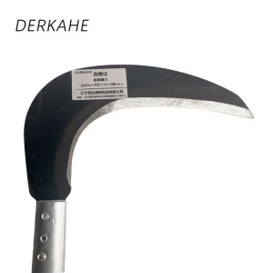 DERKAHE 割草镰刀 总长56cm 刃长21.5cm 刃宽3.8cm 把