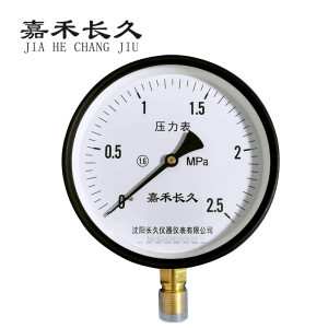 嘉禾长久/压力表/Y150 1.6级/个