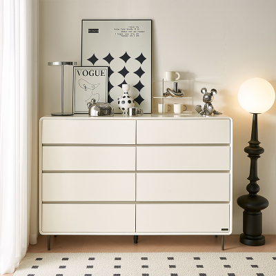 全友家居现代简约斗柜卧室收纳柜宽大台面大容量储物柜斗柜