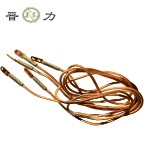 晋力 JL 包塑透明软铜线 25平方3*1+1 组