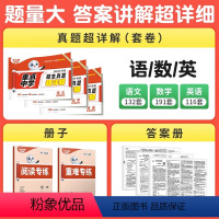 [语文+数学+英语]小升初真题超详解3本 小学升初中 [正版]2024星空小升初真题卷语文数学英语重点中学招生真题详解五