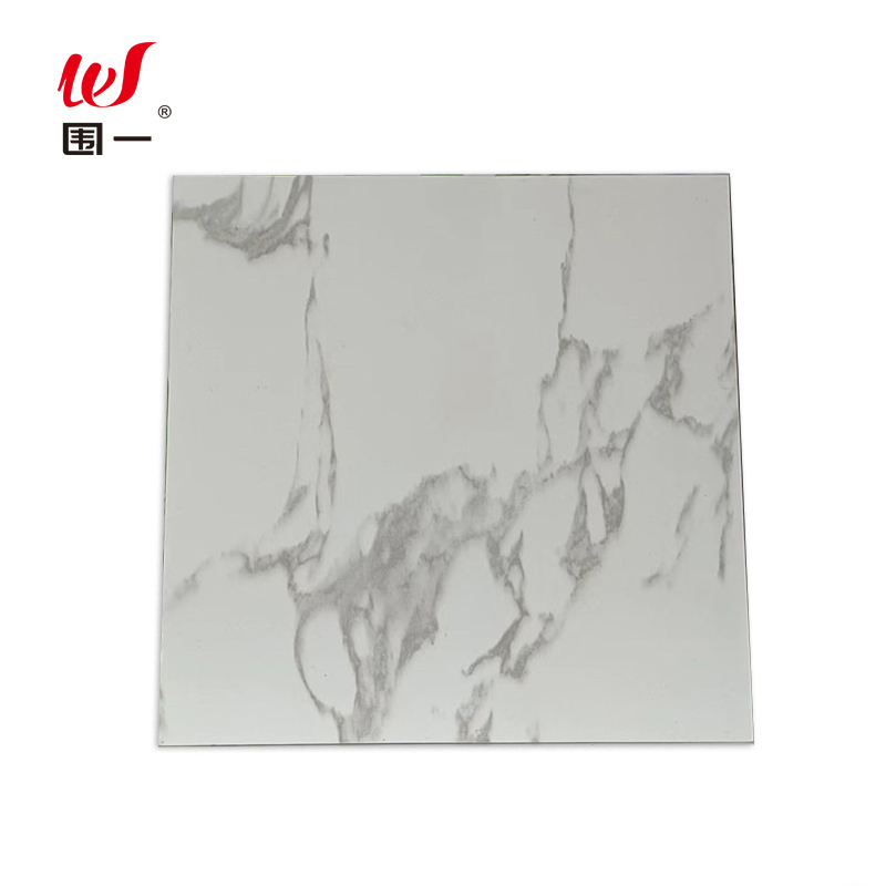 围一 铝塑板 30*30*0.25CM-白大理石 块