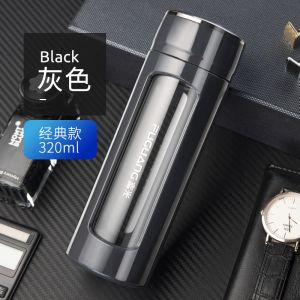 富光玻璃杯水杯男女双层便携夏天大容量家用茶水分离过滤泡茶杯子