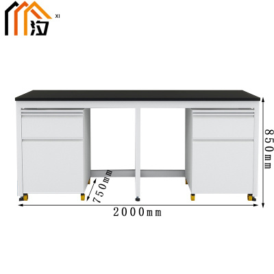 汐实验台双柜张