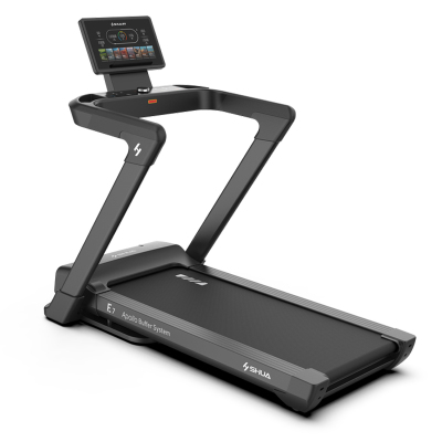 舒华智能家用跑步机E7炫彩屏版可折叠燃脂减震爬坡运动健身器材健身房T399H