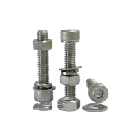 清玖熙月 不锈钢内六角螺栓组合4.8级 M8×40(50套/包) 包