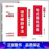 推荐[全2册]句式训练+修辞手法 小学二年级 [正版]荣恒 小学语文句式强化训练扩句仿写组词造句照样子写句子强化训练一二