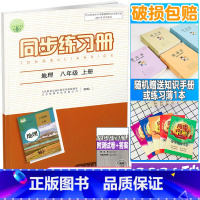 单本全册 [正版]2021年秋新版 配人教版 初二2上学期同步练习册 地理 八年级上册 8年级上册 含测试卷参考答案 人