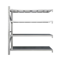 臻远ZY-BXGHJ-48不锈钢货架304材质四层仓储货架 200*60*200cm/500kg副架
