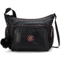 Kipling凯浦林单肩包女实用性强容量大可调节肩带方便携带黑色