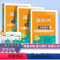 小学语文分级阅读组合训练 小学一年级 [正版]2025版小学语文阅读理解专项训练书满分公式分级阅读组合训练100篇一二三