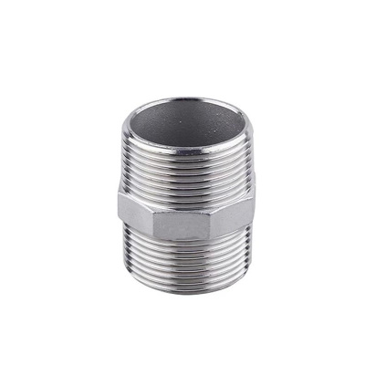 伟鹏双兴 304不锈钢六角对丝 DN40(1.5寸) 个