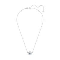 Swarovski女士气质闪耀镀铑吊坠项链 斯特拉系列文艺饰品