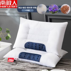 决明子枕头单人荞麦枕双人枕芯一对装家用宿舍