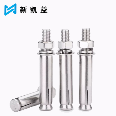 新凯益 304不锈钢膨胀螺丝螺栓 M12*140 个