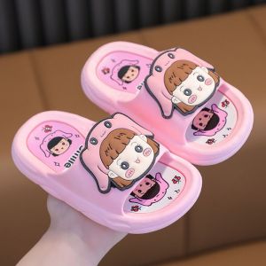 儿童拖鞋女孩夏女童凉拖鞋居家室内防滑超软洗澡可爱小公主中大童