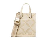 迈克·科尔斯(MICHAEL KORS)女士单肩包时尚徽标链条拼接连帽斜挎