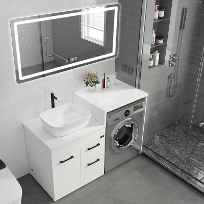 阳台洗衣机一体柜现代简约浴室伴侣组合小户型卫生间洗手洗脸台盆