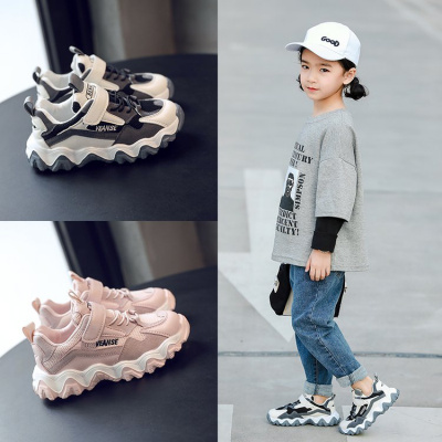 迈凯恩品牌儿童运动鞋2020春秋新款女童浪浪鞋透气网面男童鞋子网红老爹鞋潮
