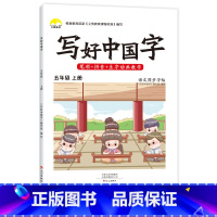 五年级上册 [正版]抖音同款小学生写好中国字一年级字帖练字二年级上册练字帖三四五六年级下册语文同步字帖人教版正楷临摹硬笔
